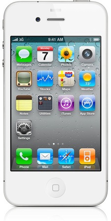 Смартфон APPLE iPhone 4 8GB White - Сергач