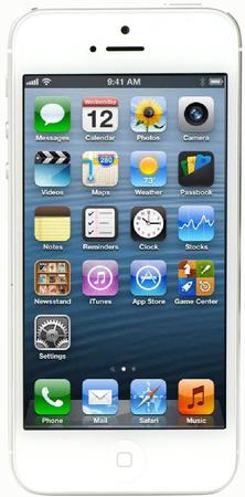 Смартфон Apple iPhone 5 32Gb White & Silver - Сергач